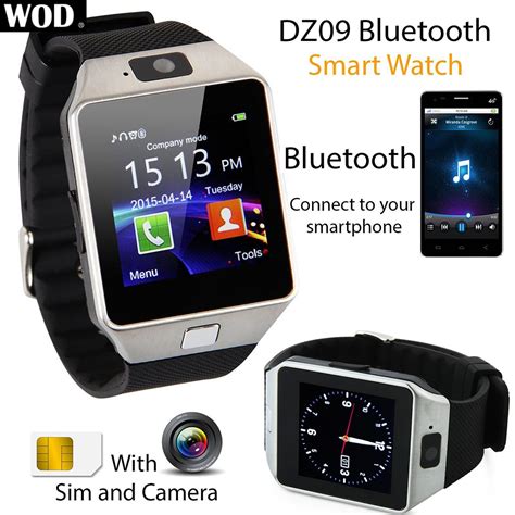 dz09 bluetooth smart watch phone sim card|smart watch dz09 manual.